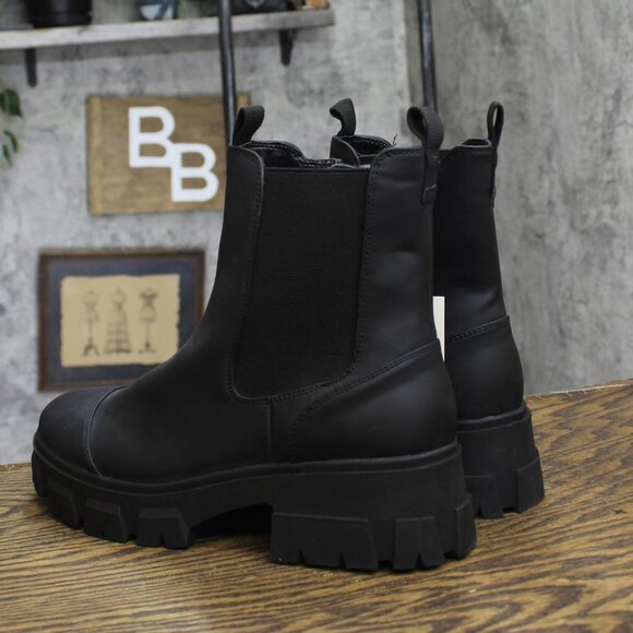 A New Day Womens Devan Winter Boots 88375415 Black 9.5M - Picture 2 of 7